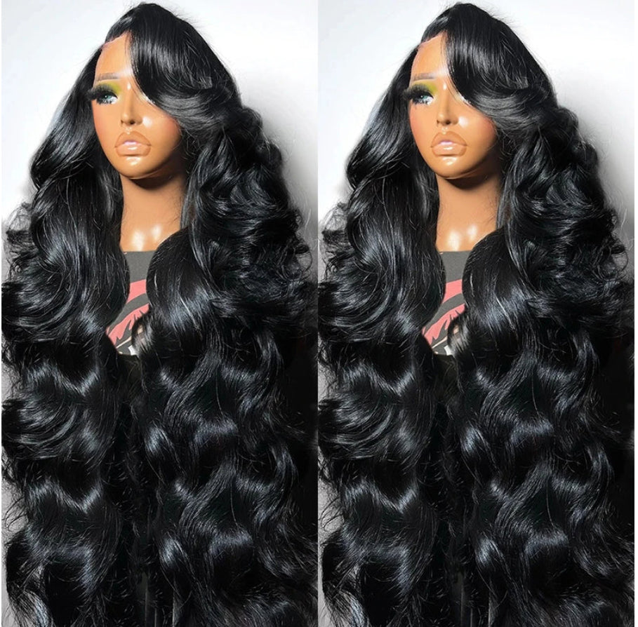 40 Inch HD Long Human Hair 5x5 Glueless Wigs