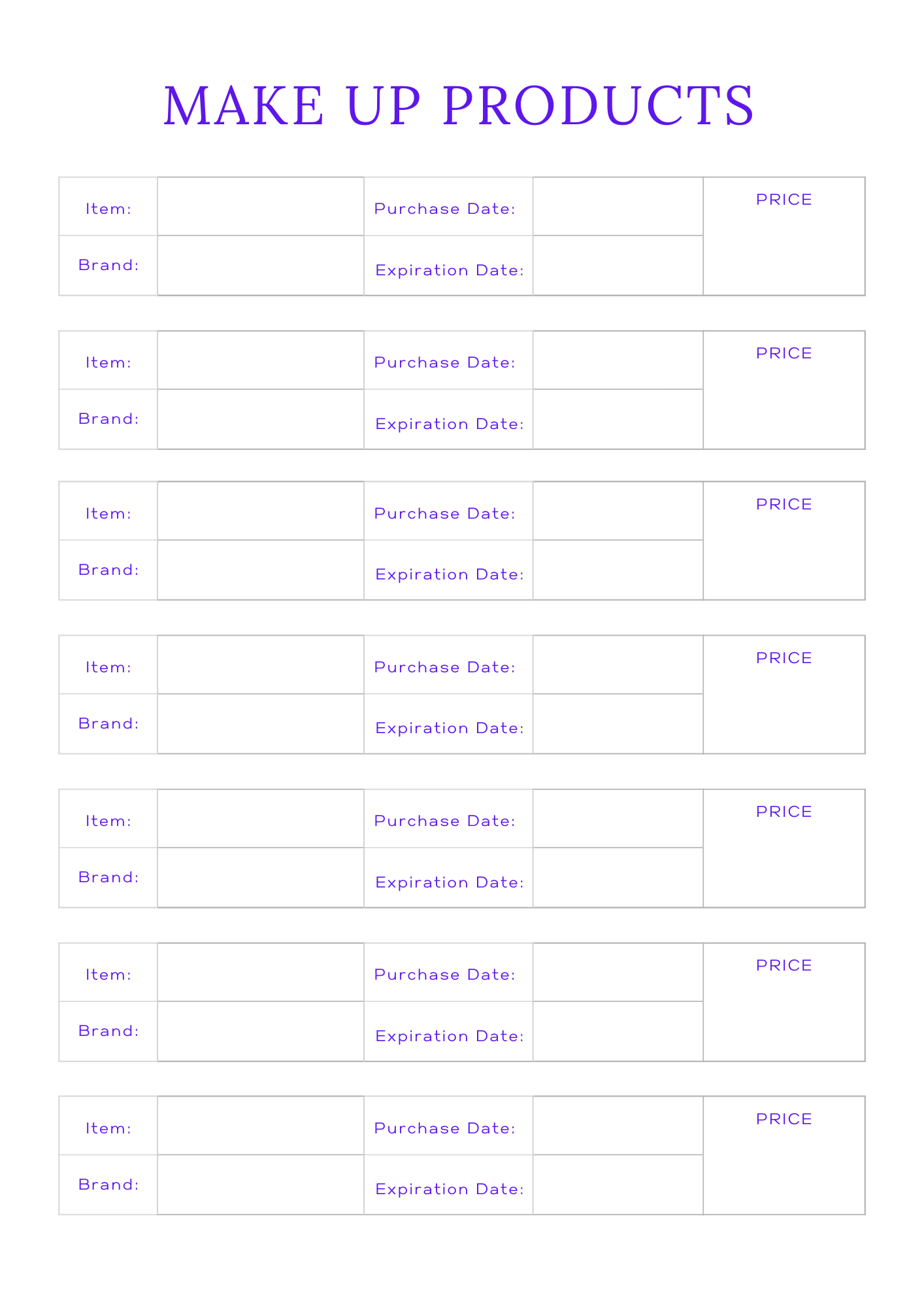 Self-Care Planner