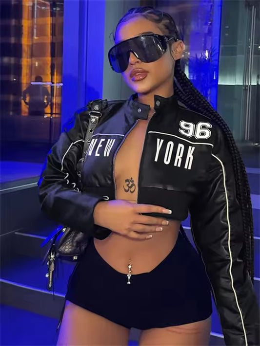Full Sleeve Hipster Crop Jacket