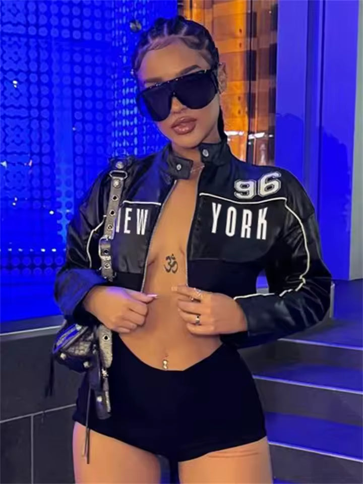 Full Sleeve Hipster Crop Jacket