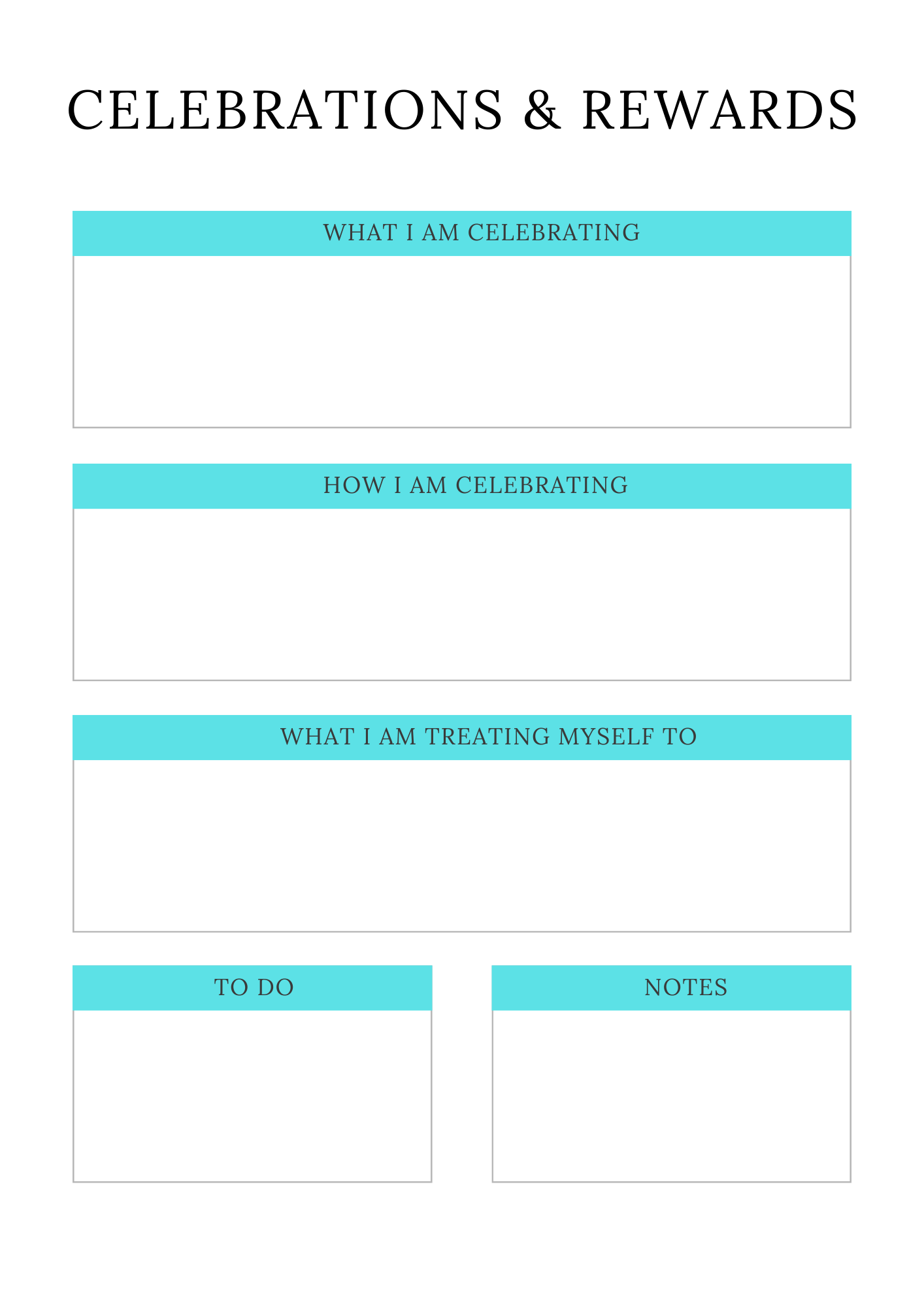 Manifestation Planner