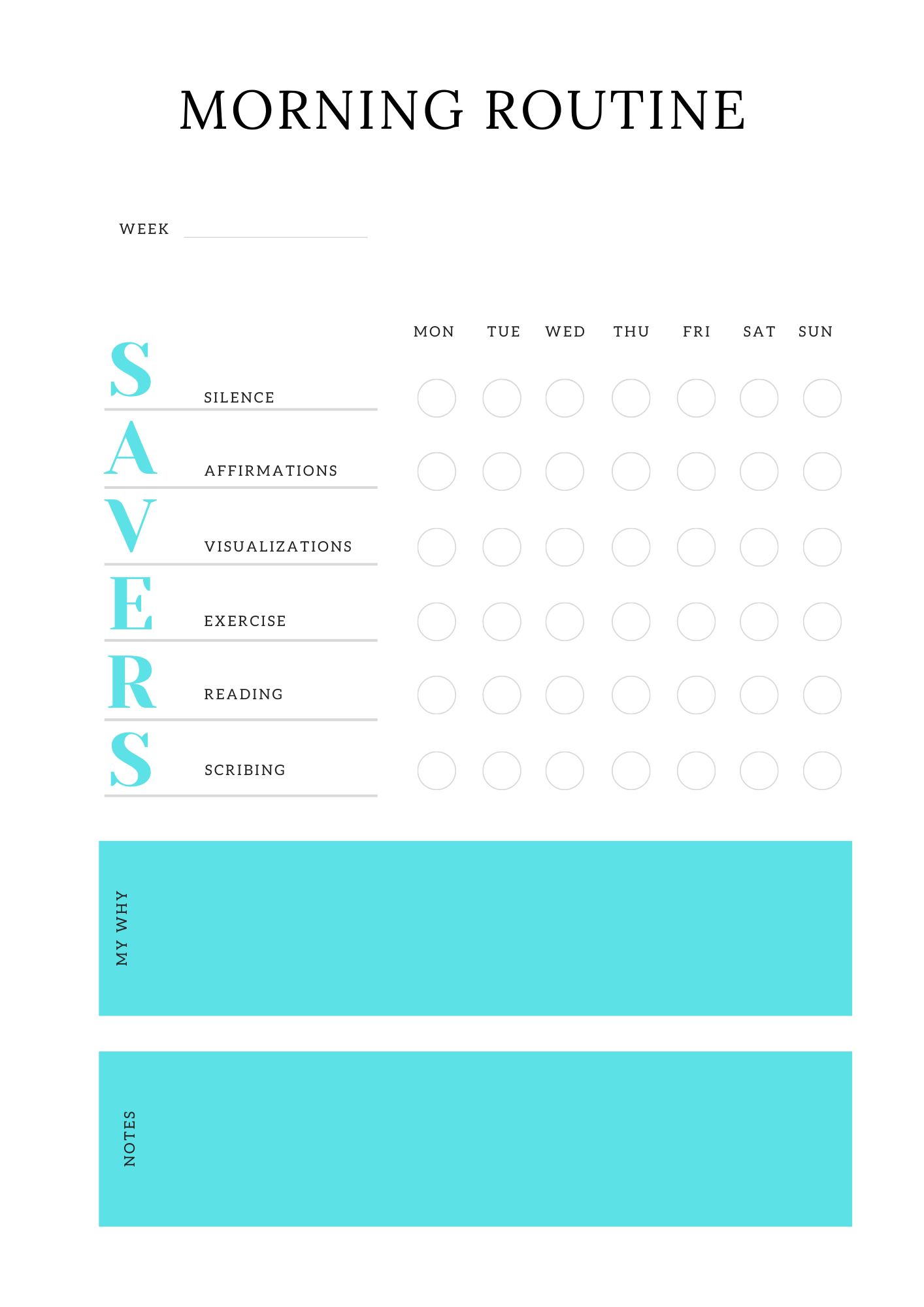 Manifestation Planner