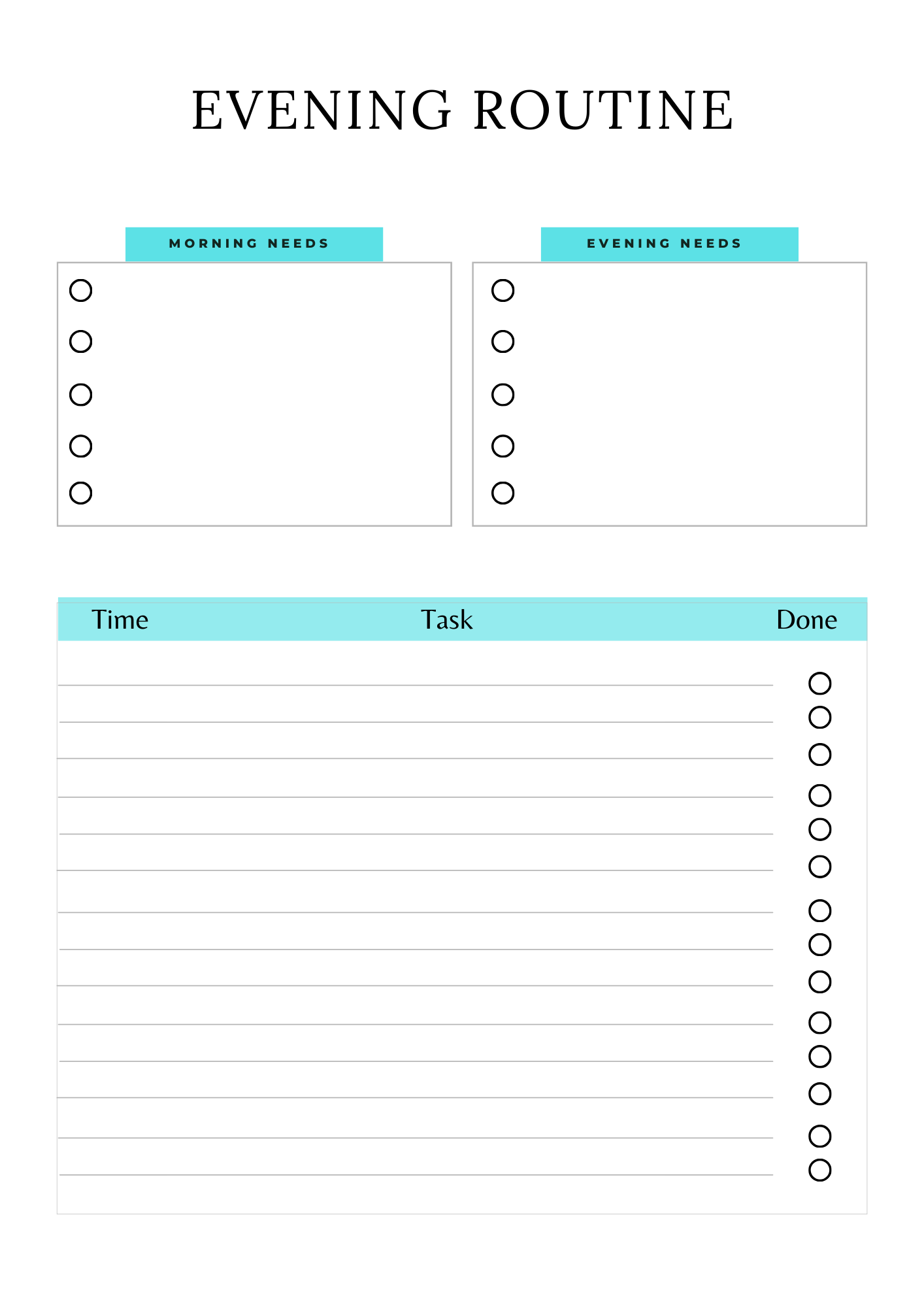 Manifestation Planner