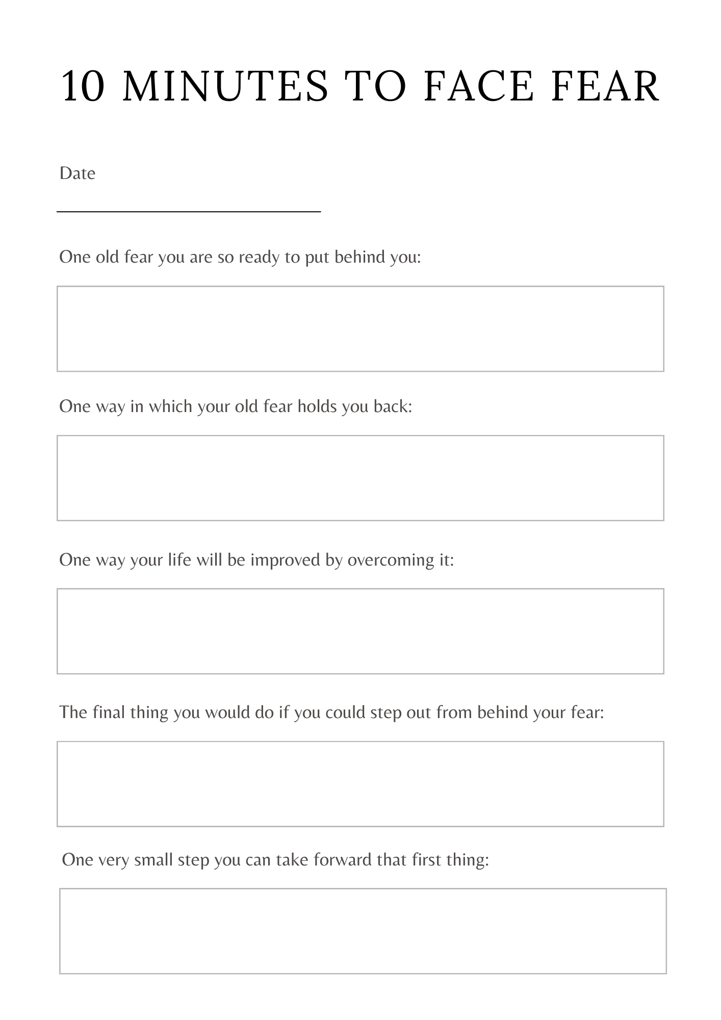 Manifestation Planner