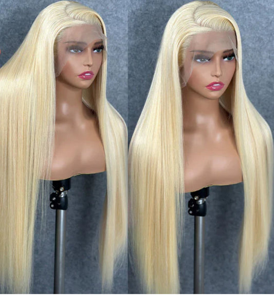 Honey Blonde Straight Hair Wig