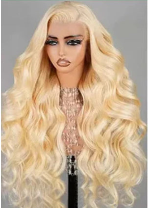 613 Body Wave 13x4 HD Lace Front Blonde Wig