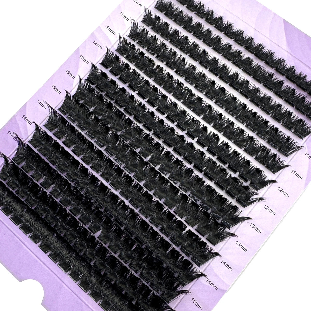 280 Bundles 60D/80D Mink Eyelashes 0.05mm Thin Eyelash Extension 3D Russia Volume Individual Eyelash Cluster Makeup Black Lashes