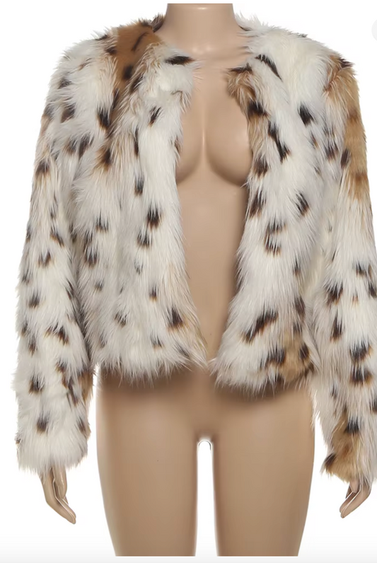 Leopard Fur Jacket