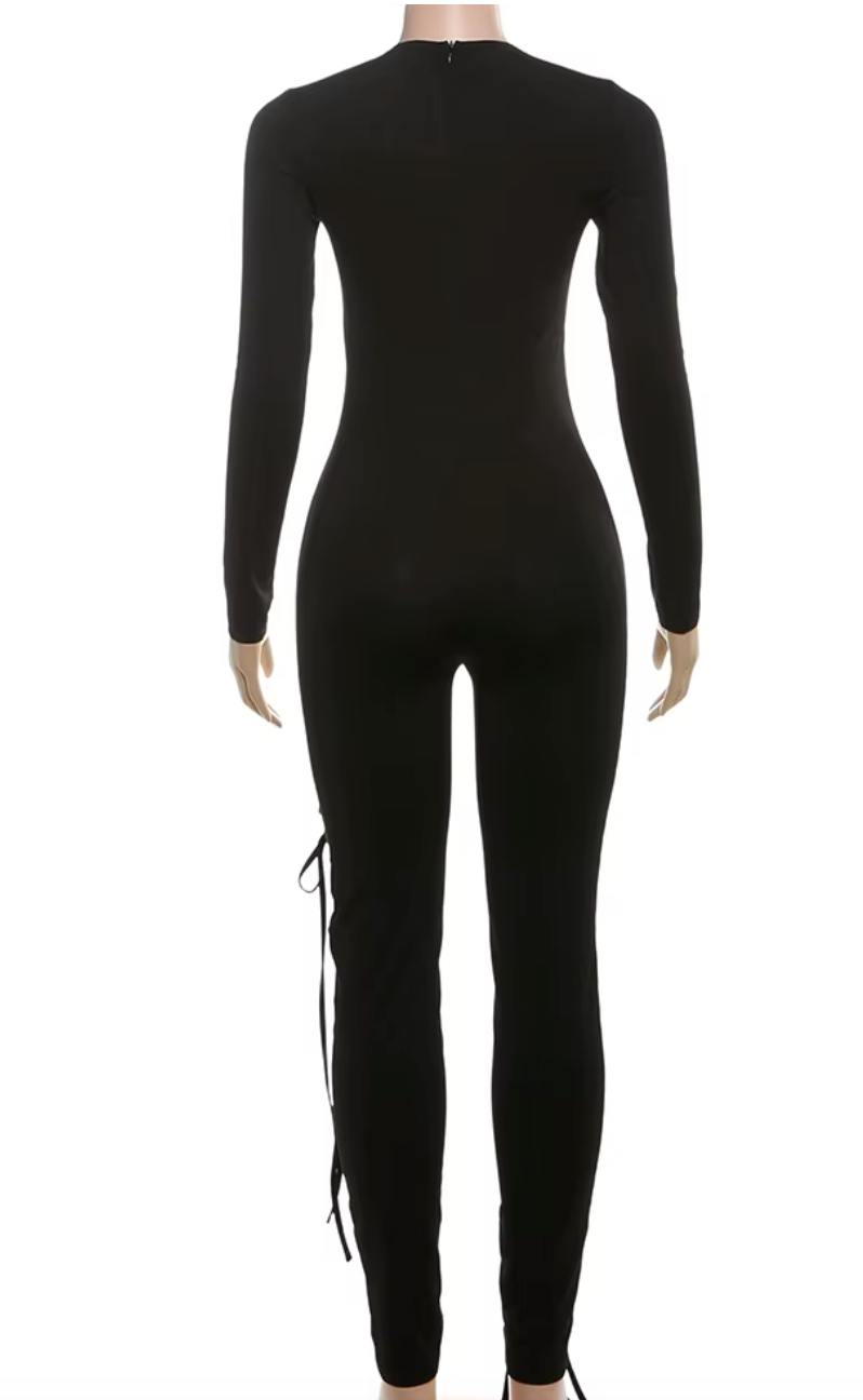 Long  Sleeve Jumpsuit