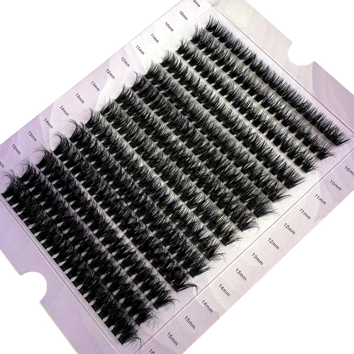 280 Bundles 60D/80D Mink Eyelashes 0.05mm Thin Eyelash Extension 3D Russia Volume Individual Eyelash Cluster Makeup Black Lashes